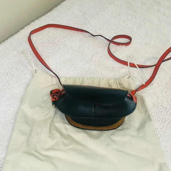 Loewe Gate Mini Crossbody Bag | Two-Tone Leather | Authentic - Picture 6 of 9